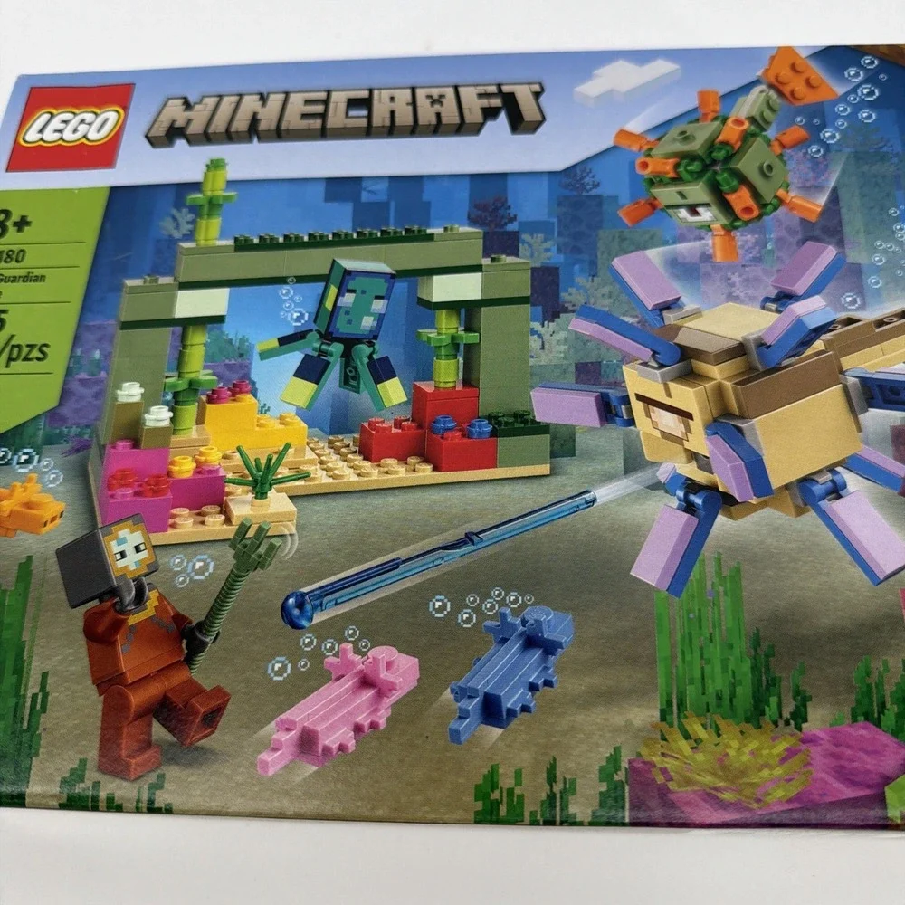 LEGO MINECRAFT THE GUARDIAN BATTLE 21180 *NEW*